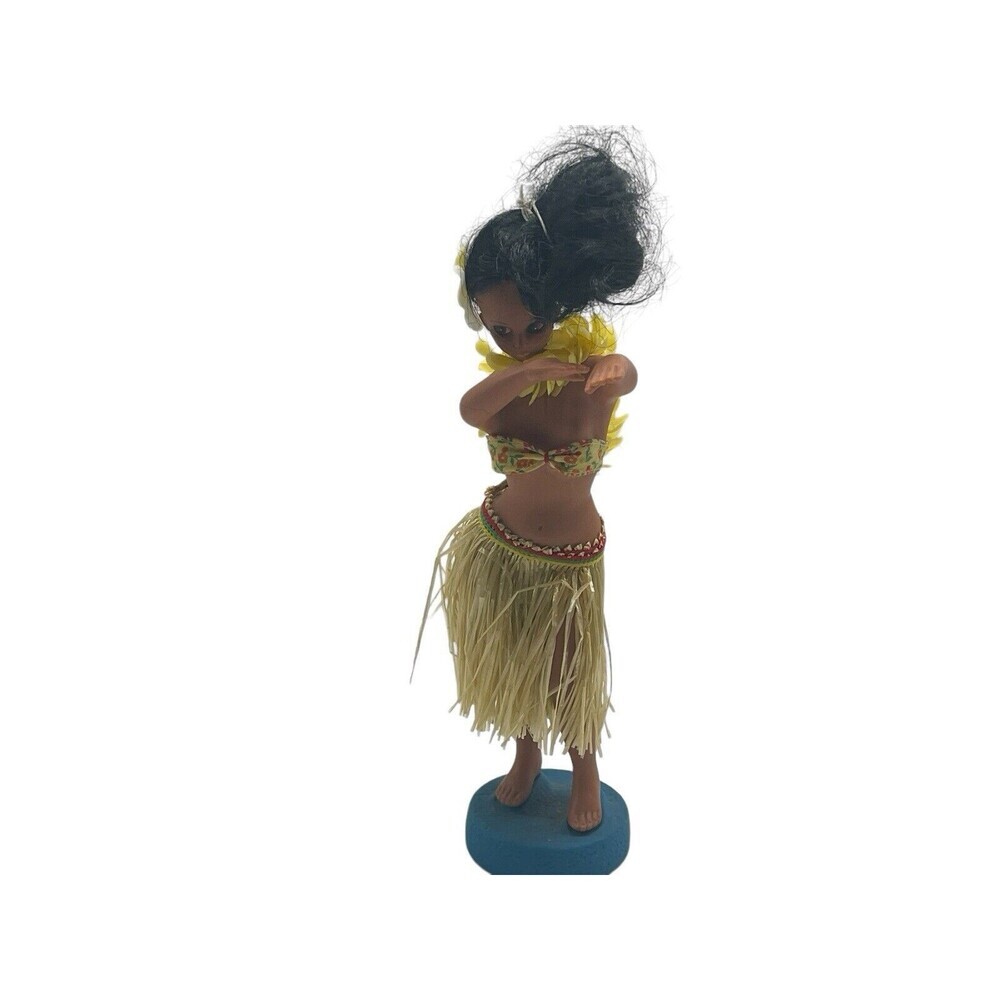 Vintage 1960’s Hawaiian Hula Girl Aloha Doll  11” RARE